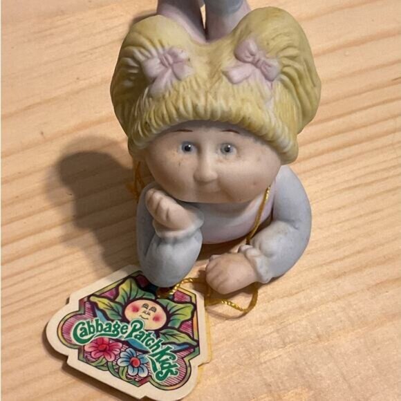 3 Vintage Ceramic Cabbage Patch Kids Baby Figures 1984, OAA Inc. 84 Edition - Picture 5 of 8